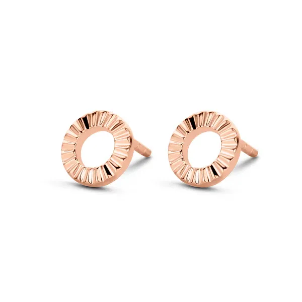 Peak Ohrringe - Sterlingsilber rosa vergoldet